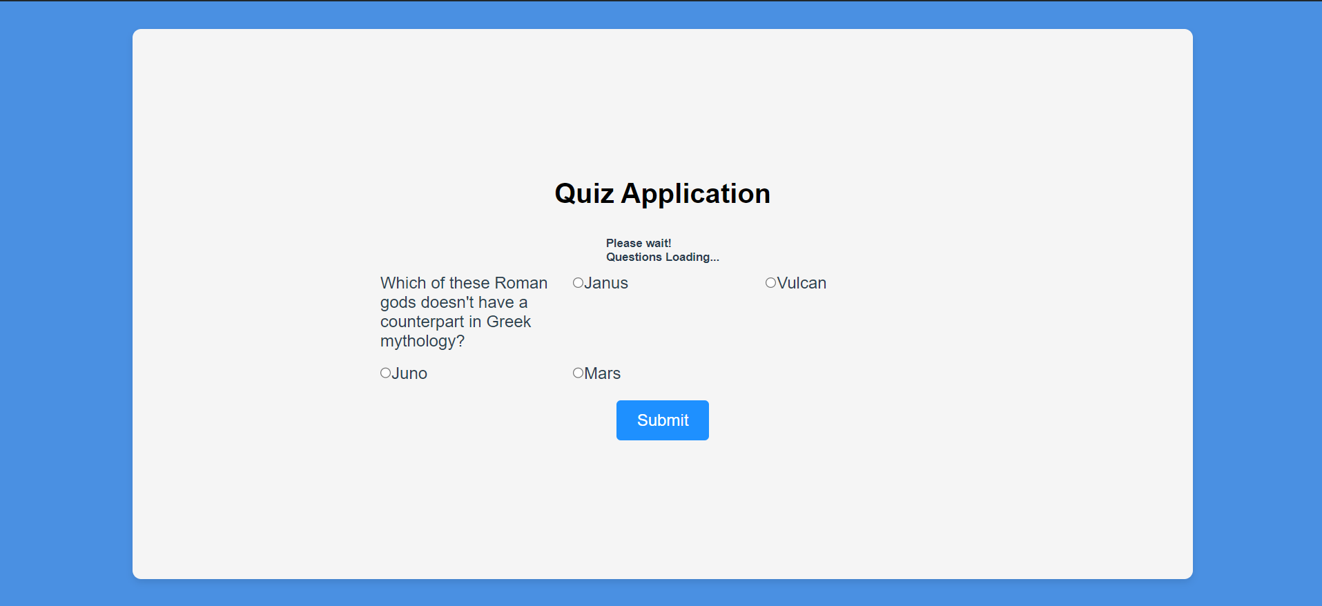 Quiz App